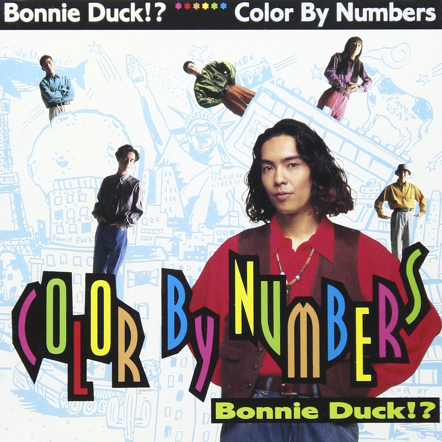 

CD BONNIE DUCK! - Color By Numbers TFCC88024 Japan ObiJapanese Pop/Rock Used