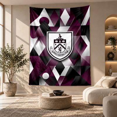 Dekoratives Wandbehang, Burnley Fußball Bedruckte Wandkunst, Leichte Wanddekoration Für Schlafzimmer Hintergrund