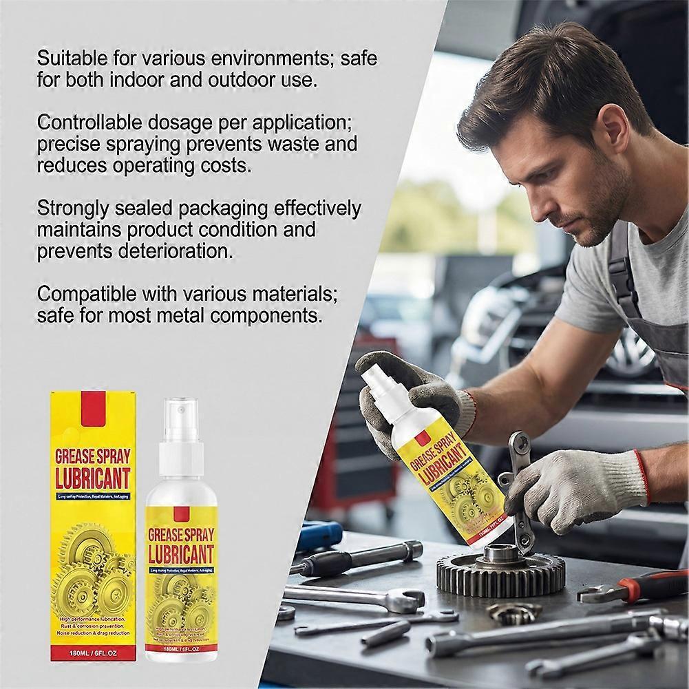 Rust Remover & Lubricant Spray - Multi-Purpose Anti-Rust Solution for Metal, Tools, Vehicles & Chains