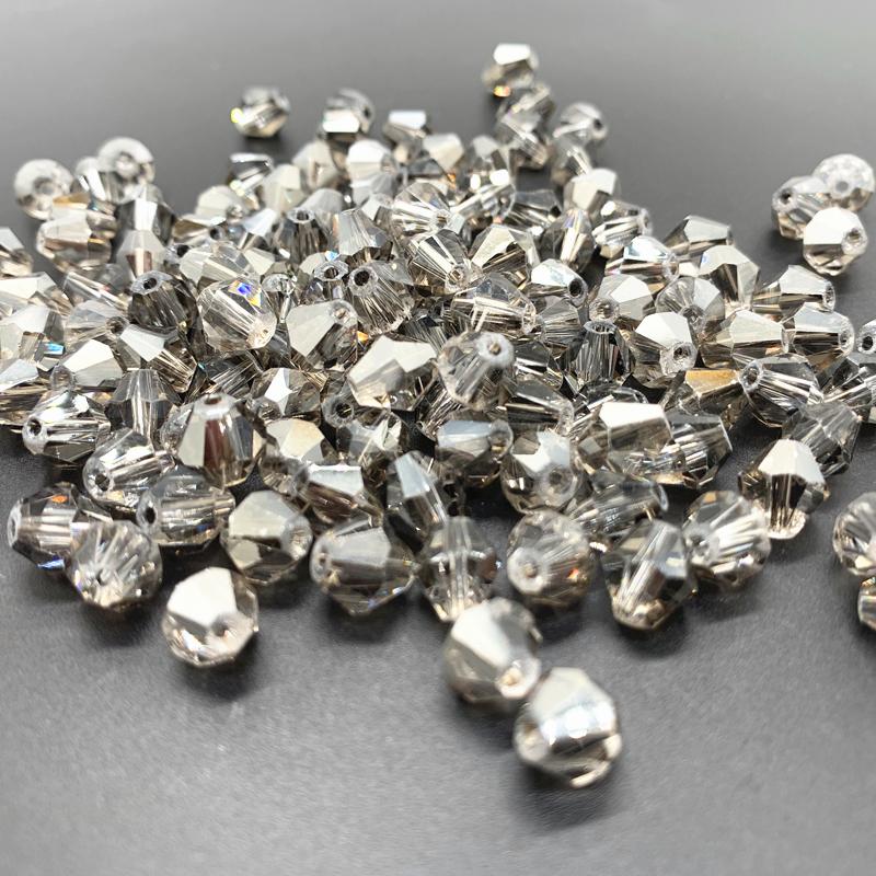 New 4-6-8mm Austria Crystal Beads Spacer Glass Bead DIY Earrings Bracelet Choker Necklace Jewelry Making