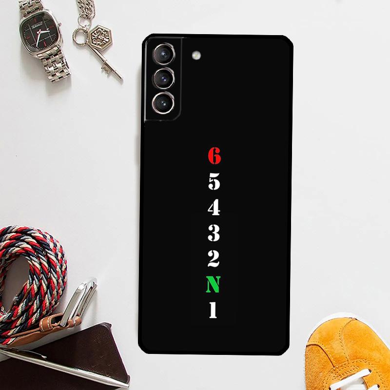 Motorcycle Gear Phone Case For Samsung Galaxy S24 Ultra S22 Plus S20 S21 S23 FE Note 20 10 S8 S9 S10 Cover