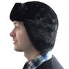 Men's and Women's Imitation Rabbit Hair Outdoor Hat, Ear Protection, Russian Full Hair Thermal Hat, Cold-proof Northeast Hat