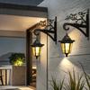 Wrought Iron Animal Shape Hanging Bracket Wall Mount Hanging Holder  Patio Garden