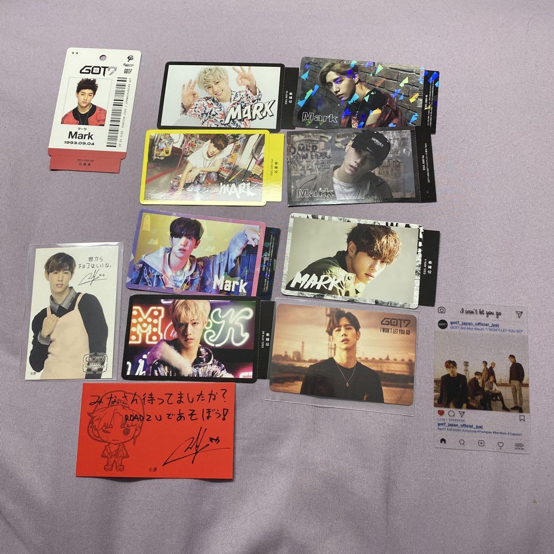 

[Б/У] got7 mark japan trading кассетный набор