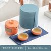 Business gifts Light luxury high-end leather bag Kung Fu tea set Outdoor travel Car express cup Household tea