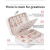 Double-layer bracelet portable storage jewelry box earrings ring jewelry box display box packaging box