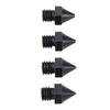 4 Pcs 3D Printer Nozzle Replacement for Raise3D 3D Printer 0.2mm 0.4mm 0.6mm 0.8mm Hardened Steel Extruder Nozzle