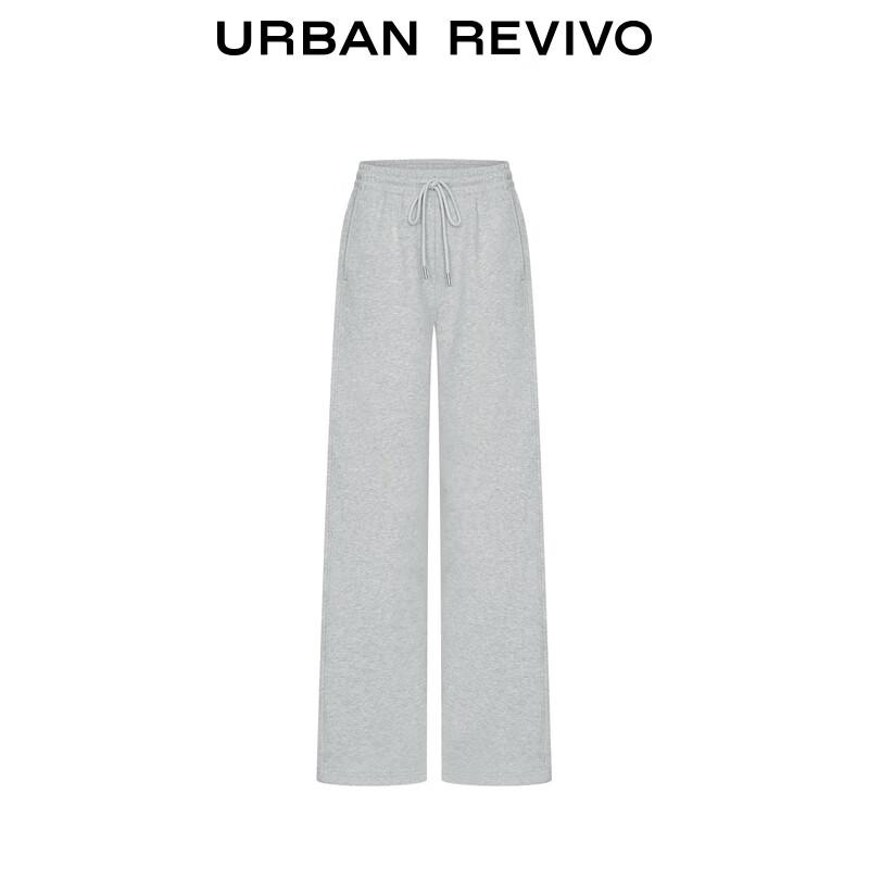 UR2025 Women's Cotton Drawstring Wide-Leg Pants