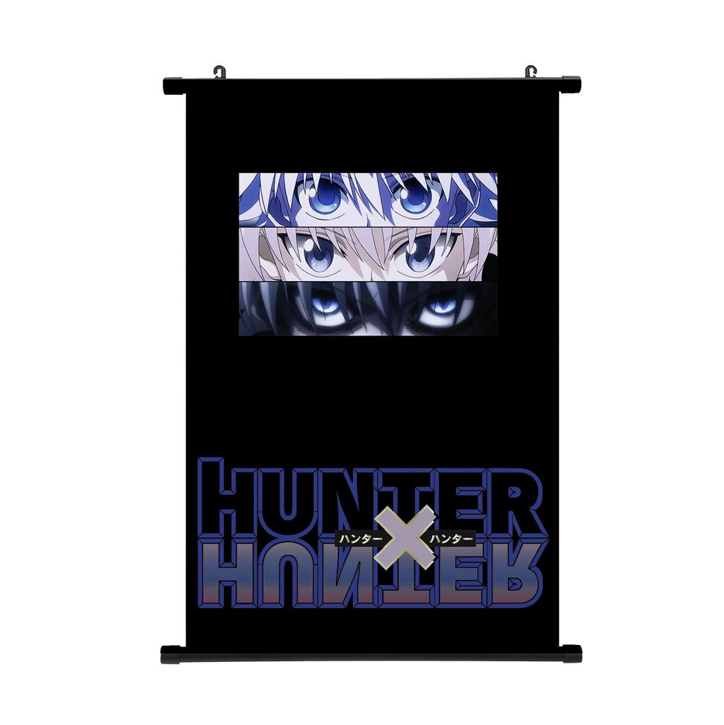 HUNTER X HUNTER Painting Scroll Poster Gon Freecss Killua Hisoka Home Decor Hanging Painting Boys Girls Scroll Poster