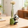 Rabbit Panda Shaped Silicone Craft Mold For Water Propagation Vases Includes Acrylic Test Tubes Reusable Gardening Tool