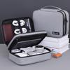 Double Layer Data Cable Storage Bag Mouse Headphones Power Bank Digital Accessories Organizer Business Travel Makeup Bags