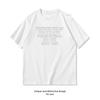 Whoever Brings You the Most Peace Shirt Woman Man Summer Cotton Graphic T Shirts Adult Streetwear Camisetas Tops Shortsleev