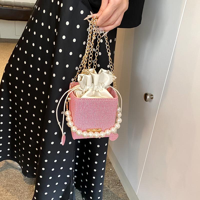 Fashionable Handbags for Women In Summer Small Bags New Summer Fashionable Bucket Bag Casual Simple Crossbody Bag