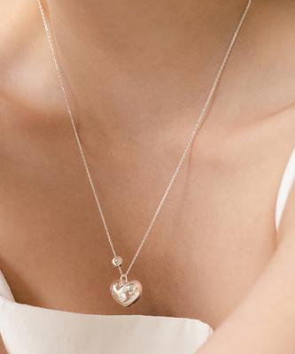 Tatiana (Silver 925) Heart Ornament Necklace Nz2108