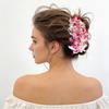 New Spring/Summer Large Full-Bloom Artificial Flower Hair Claw Clip, Women's Fashionable Hawaiian-Style Luxurious and Elegant Floral Hair Clamp