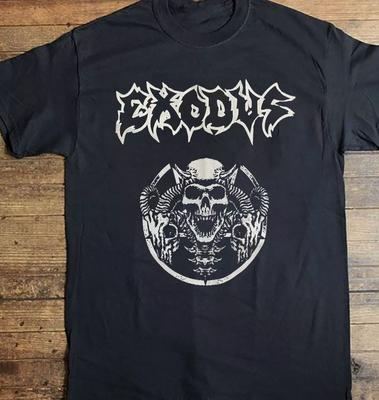 Νέο Μπλουζάκι Band Exodus Δώρο Για Φαν Σπάνιο Μαύρο Όλα τα Μεγέθη