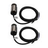 2 Set Proximity Sensor Switch Waterproof NPN DC 2 Wire Normally Closed NC 15mm Distance Proximity