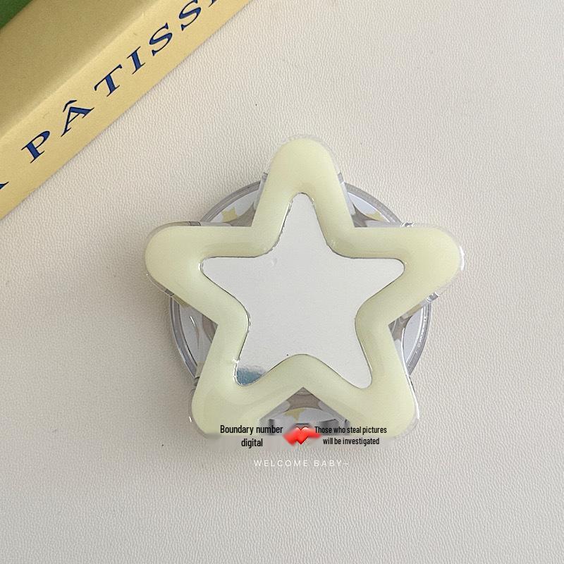 Fun Cartoon Mirror Pattern for MagSafe Magnetic Brackets: Cute Phone Accessory