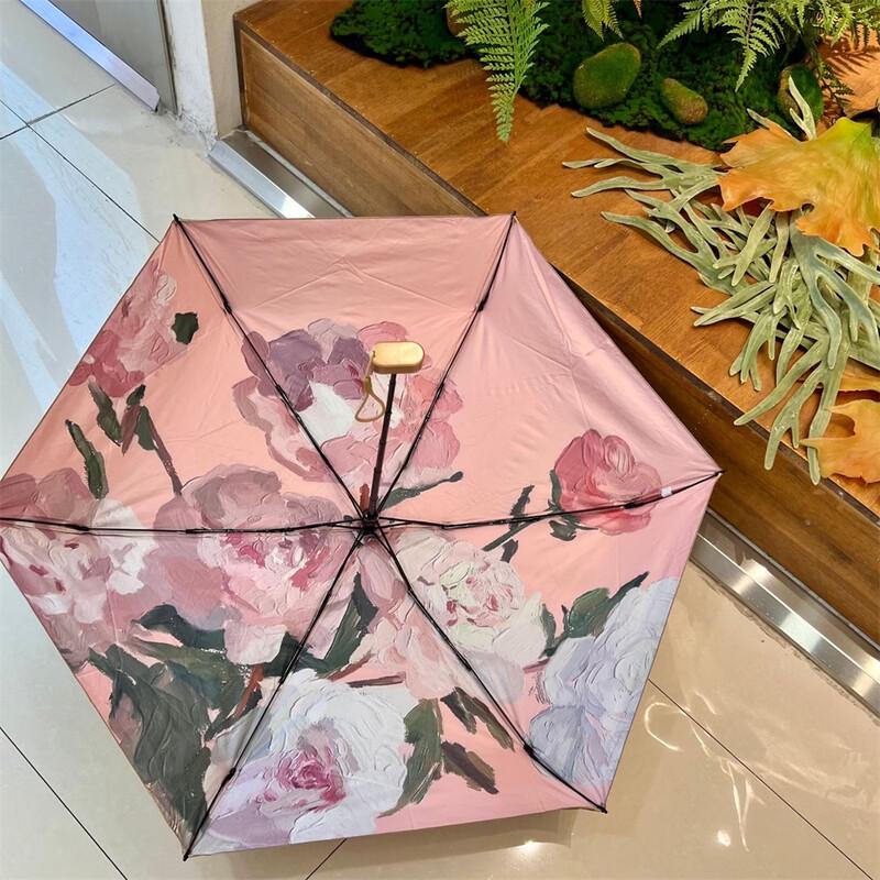 OIMG Ultra-Light Mini Flat Folding Sun Umbrella