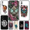 Japanese Oni Hannya Demon Mask For Honor 90 70 50 Lite Magic 5 Pro 8X 9X Phone Case For Honor X8a X9a X7a X6a X9 X7 X8 X9b