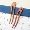 Handmade Wooden Hair Sticks U Shaped Wood Hairpins and Clips Delicate Hair Forks  Girls
