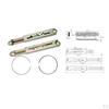 1 Pair Heavy Duty Storage Trailer Hinge Mechanism Kit