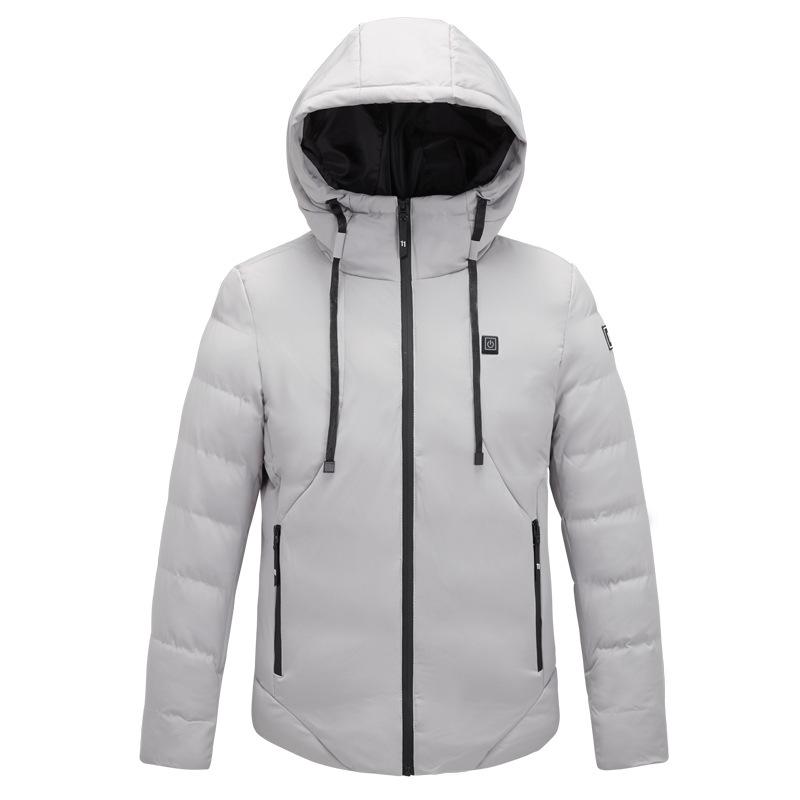 

Men s USB-Powered Smart Heated Cotton Jacket - Cross-Border Exclusive 3XL