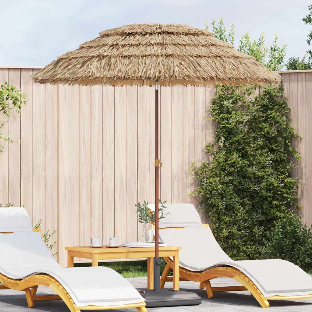 Garden Sun Umbrella Natural 160 X 160 X 196 Cm