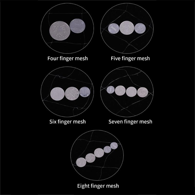 10Pcs Fishing Casting Net Easy Throw Fly Fishing Net Portable Cast Fish Cage Fishing Tackle for Hand Casting Enduring