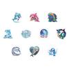 Cartoon Dolphin Swirl Stickers (500 Sheets) - Perfect for Journals, DIY Notebooks, and Children's Decorations