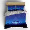 "Nativity Scene Starry Night" Bedding Duvet Cover Set Duvet Cover Pillowcases (1 * Duvet Cover 2 * Pillowcases, Without Duvet Insert)