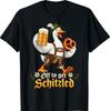 Off To Get Schnitzled Goose Beer Pretzel T-Shirt