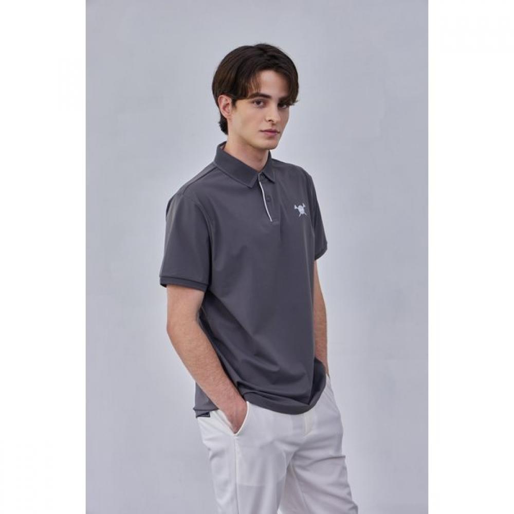 Goxo Cool Fit Shirt Charcoal Top L