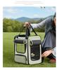 Portable Bird Backpack: Breathable, Water-Repellent, Scratch & Bite-Resistant with Metal Mesh for Parrots, Cockatiels, and Monks