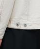 Musinsa Standard Contrast Stitch Relaxed Denim Trucker Jacket [Cream]