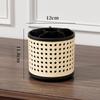 Large Capacity Cosmetics Storage Rack Versatile Multiple Compartments Makeup Brush Storage Rotating Pen Holder Desktop Storage