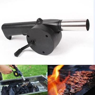 El ile Çalışan Açık Hava Pişirme Barbekü BBQ Fan Hava Üfleyici Barbekü Ateşi Körüğü Taşınabilir Tabanca Kamp Piknik