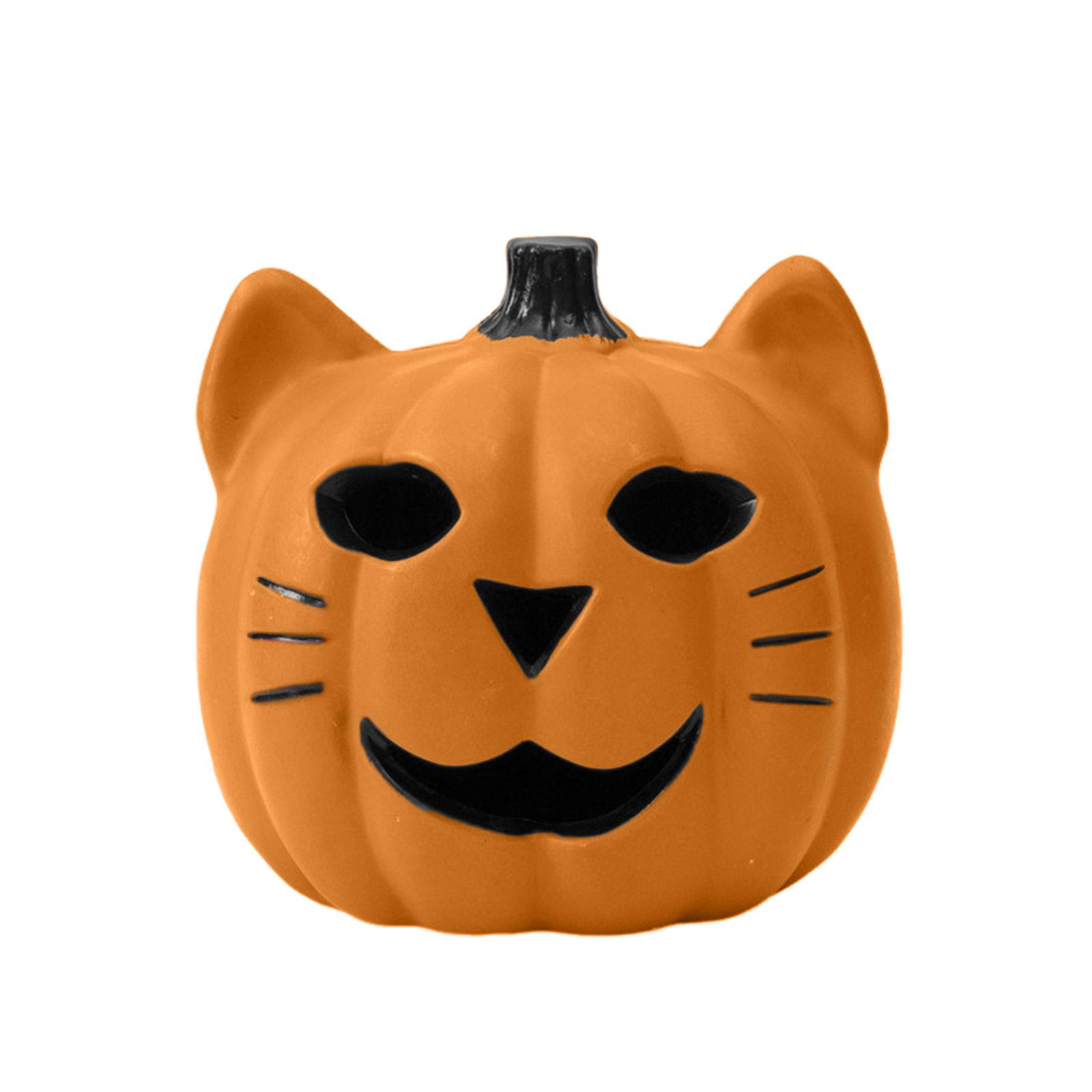 

Halloween Cross-border Decorative Pumpkin LED Ornaments One Size помаранчевий