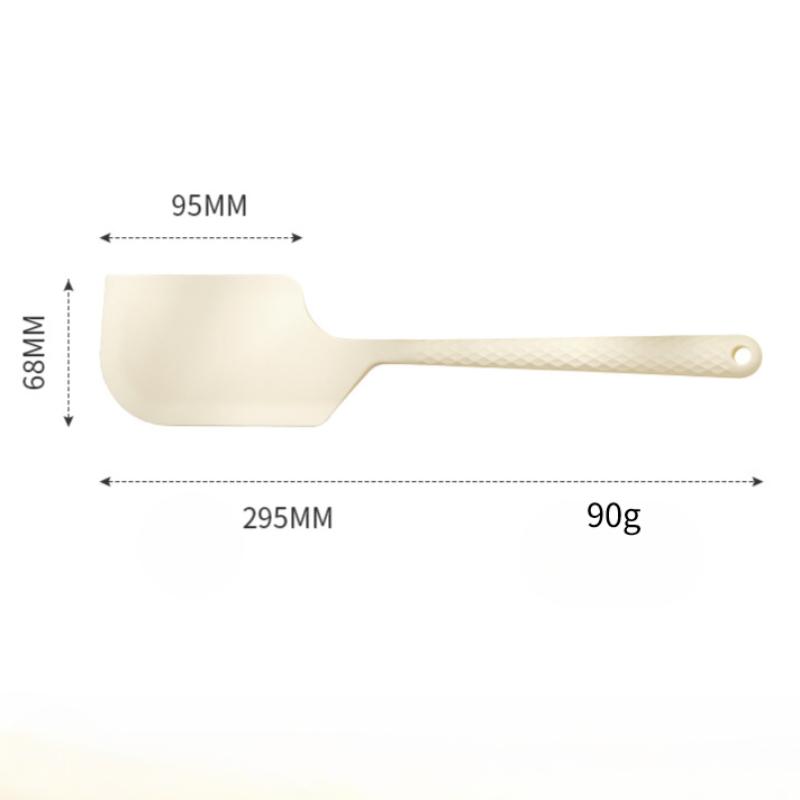 

Силиконовый шпатель, термостойкий скребок для крема, силиконовая кухонная утварь, лопатка, лопатка, кухонный инструмент для выпечки, кулинарные аксессуары Silicone wide surface [large scraper]