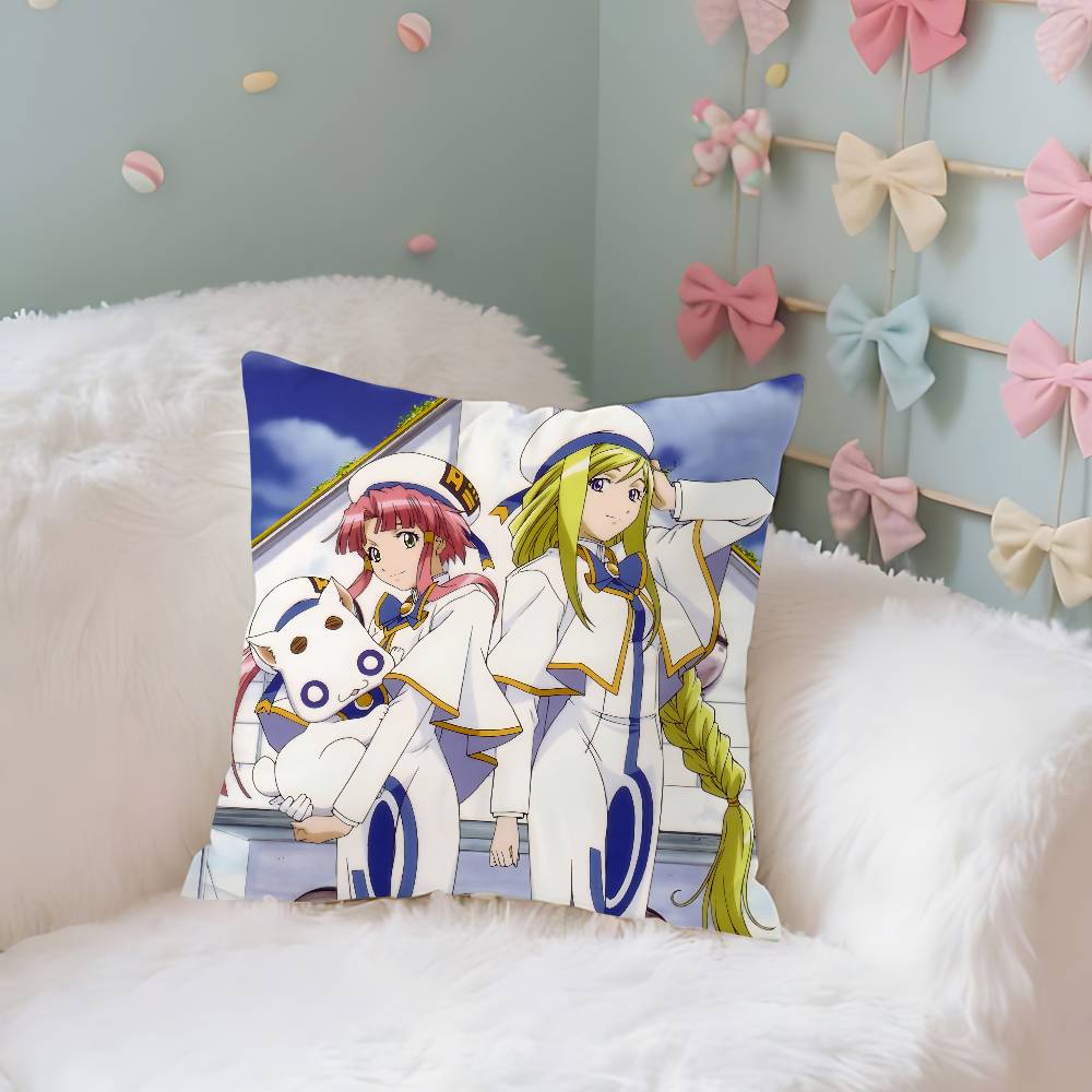 ARIA The ORIGINATION Anime Pillow Case Throw Pillow Cover Nordic Vintage Style Cushion Covers Home Living Room Sofa Couch Seat