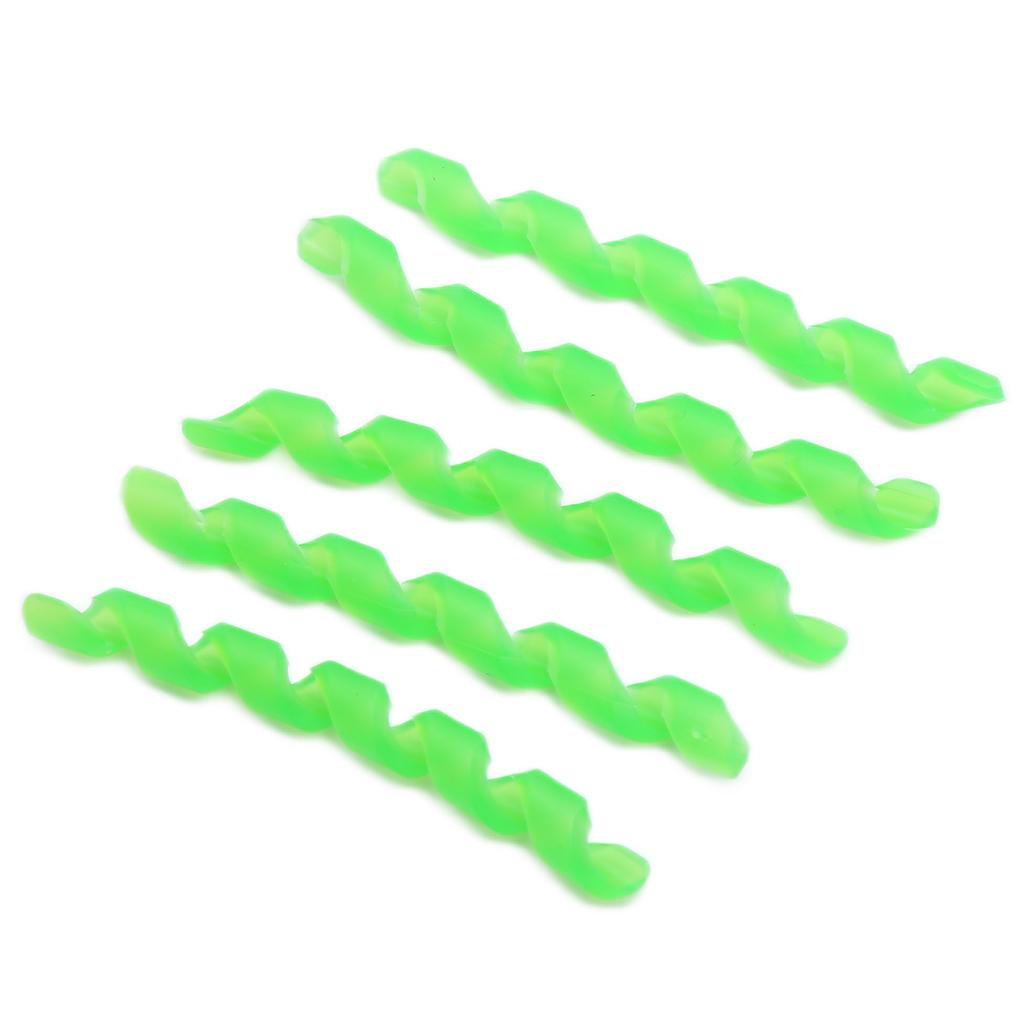5 Pack Wrap Spiral Bicycle Cable Sleeve Anti Friction Durable Rubber Bicycle Cable Sleeve for Bike