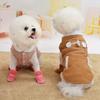 1Set Velvet Daily Pet Snow Boots Multiple Sizes Comfortable Anti Slip Durable Taking Photos Pet Socks Protecting Soft Outdoor