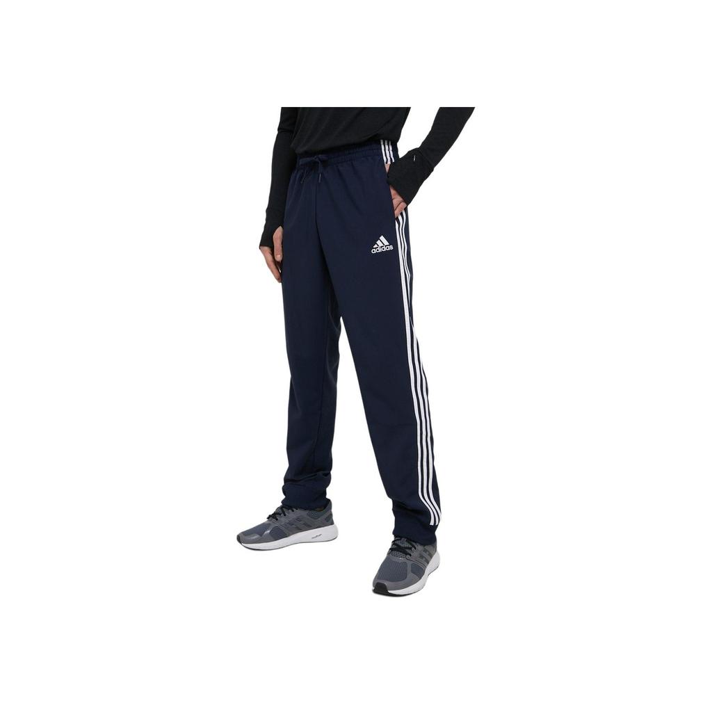 Adidas 3-Stripe Woven Track Pants Men Bottoms Legend-Ink-Blue GK8981