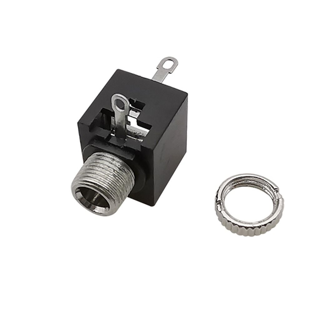 10Pcs Plastic Metal PJ-301M Audio Connector 3.5mm 3Pin DIP Headphone Socket DIY Electronic Project