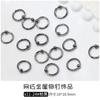 10Pcs Metal Nail Studs 3D Alloy Nail Charms  Silver Mixed Shapes Nail Art Decorations DIY Manicure Accessories
