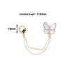 2Pcs Multi-Function Magnetic Clothing Clip With Chain Metal Buttons Clip Clothes Scarf Trouser Legs Cuff Fixing Magnet Pin