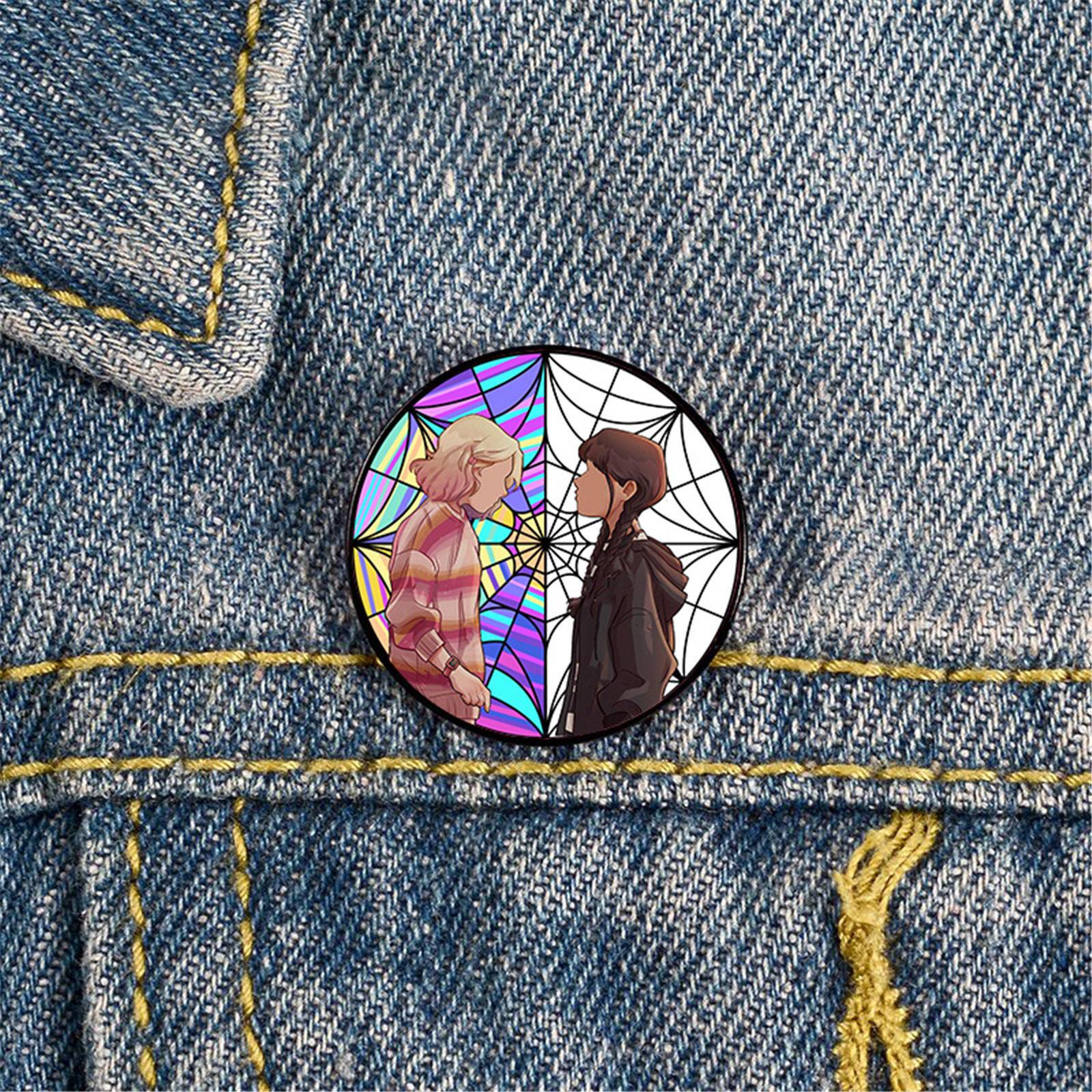 

Горячая трансграничная распродажа - в Европе и Америке Значок-мультяшная брошь Адамса One Size