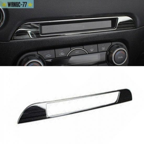 For Mazda CX-5 2017- Black Titanium Inner Rear Armrest Cup Holder Cover New