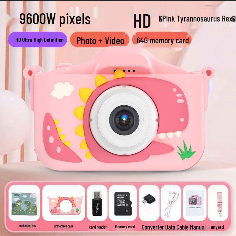 Children's Mini DSLR Instant Camera: HD Digital Toy