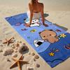Bobo Dudu In Love  Beach Towel, Super Soft Microfiber, Gift for Her/Him, Birthday, for Pool, Beach, Travel, Home Decor Fan gifts